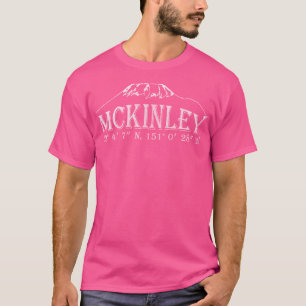 T-shirt Mckinley Gps Coordonne Sept Sommets De L'Alaska A