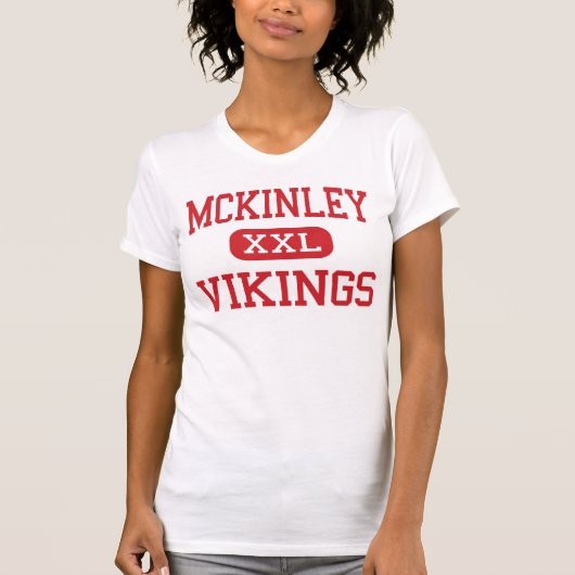 T-shirt McKinley - Vikings - milieu - Racine le Wisconsin (Devant)