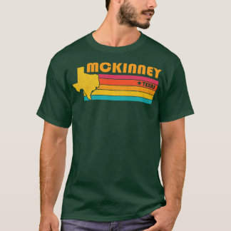 T-shirt McKinney Texas Vintage Souvenir en détresse