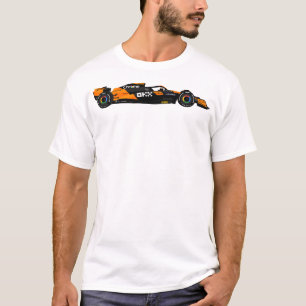 T-shirt Mclaren Mcl38 2024 F1 Véhicule Norris
