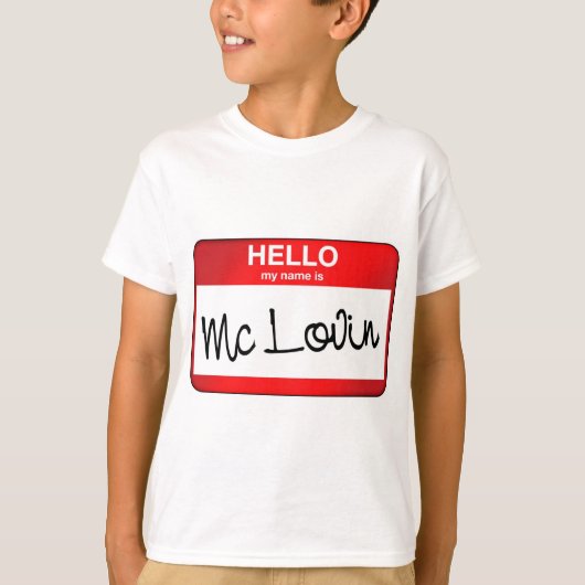 T-shirt McLovin (Devant)