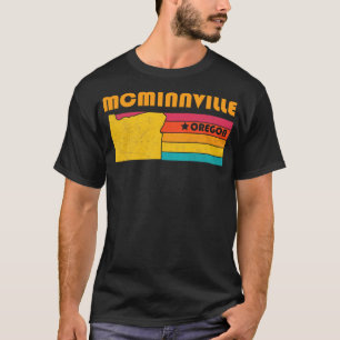 T-shirt McMinnville Oregon Souvenir Vintage en détresse