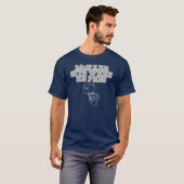 T-shirt McNabb s'assied quand il fait pipi (Devant entier)