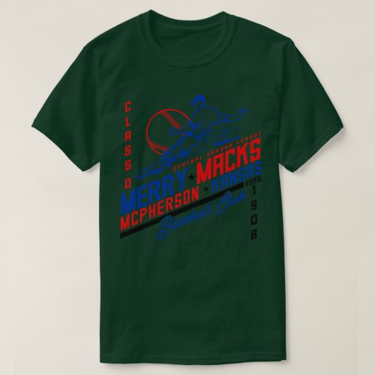 T-shirt McPherson Merry Macks (Design devant)