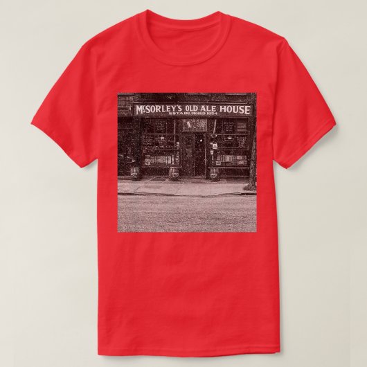 T-shirt McSorleys Old Ale House 1 (Design devant)