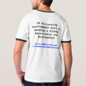T-SHIRT MDG 8 (Dos entier)