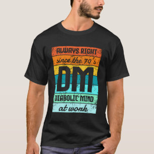 T-shirt Mdn Shirt Mdn Tee - shirt Dnd Cadeaux Pour Hommes