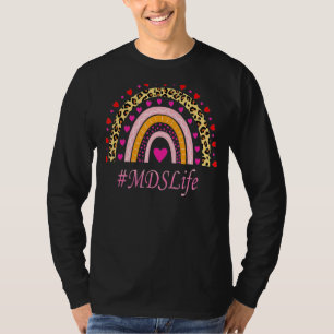 T-shirt Mds Nurse Leopard Rainbow Nurse's Week