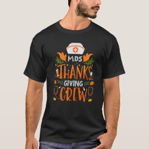 T-shirt Mds Thanksgiving Nurw Crew Thanksgiving Minimum D