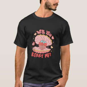 T-shirt Me Berry Fraise Chocolat Drôle Valen