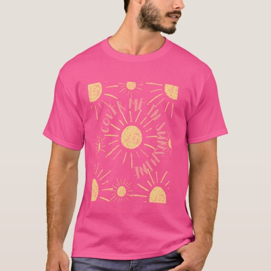 T-shirt Me couvrir à Sunshine - SS (Devant)