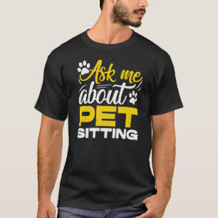 T-shirt Me Demander À Propos Animaux Assis Animaux Animaux