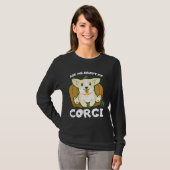 T-shirt Me demander mon Corgi (Devant entier)