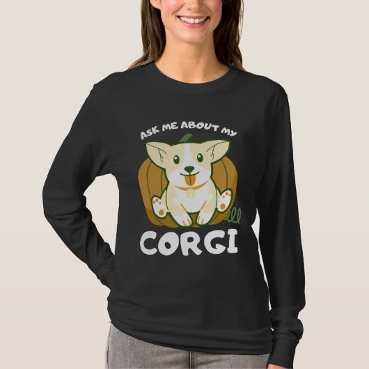 T-shirt Me demander mon Corgi (Devant)