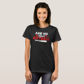 T-shirt Me demander sur Softball (Devant entier)