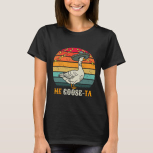 T-shirt Me Goose Ta Mexicain Hommes Femmes Garçons Rétro E