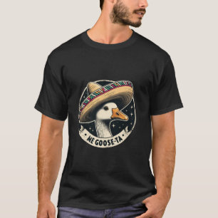 T-shirt Me Goose Ta Mexicaine Drôle Pun Espagnol Long Manc