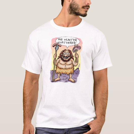 T-shirt 'Me Hunter Gatherer' (Devant)