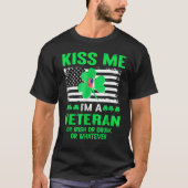 T-shirt Me Im A Veteran Irish St Patricks Day (Devant)