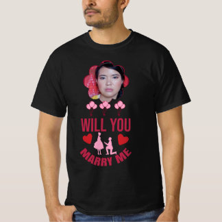 T-shirt Me Marierez-Vous Une Proposition De Mariage Photo 