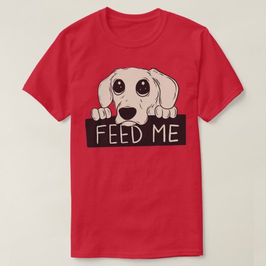 T-shirt Me nourrir (Design devant)