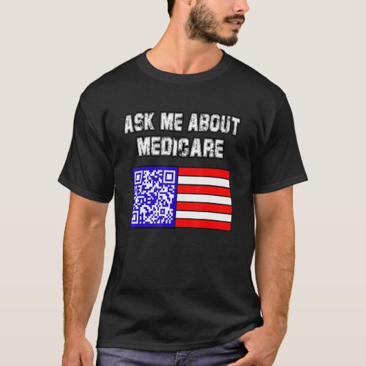 T-shirt Me questionner sur Medicare (Devant)