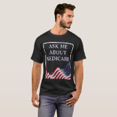 T-shirt Me questionner sur Medicare (Devant entier)
