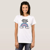 T-shirt Me suis réveillé trans encore (Devant entier)