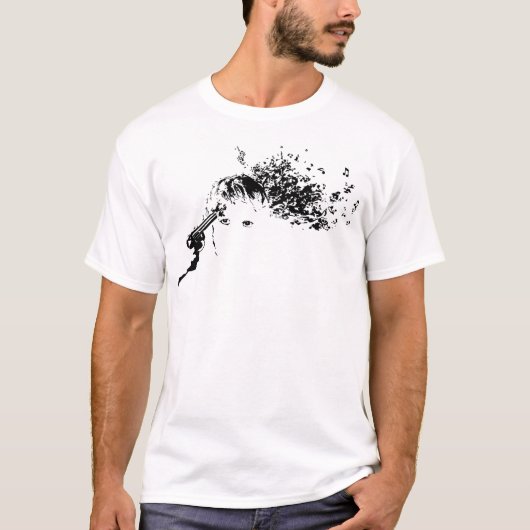 T-shirt me tuant doucement (Devant)