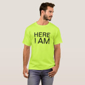 T-shirt me voici (Devant entier)