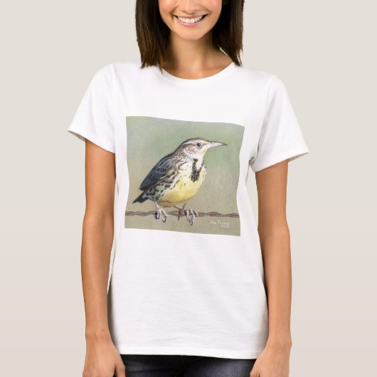T-shirt Meadowlark occidental (Devant)