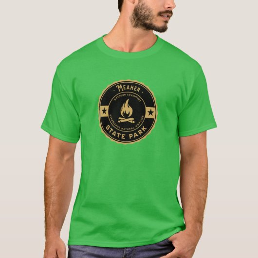 T-shirt Meaher State Park Alabama format géant (Devant)