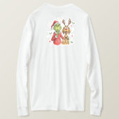 T-shirt Mean Green Coffee, Funny Christmas Caffeine Vibes (Design dos)