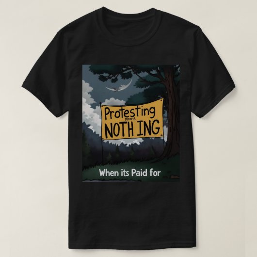 T-shirt Means Nothing (noth ing!) No. 6  (Design devant)