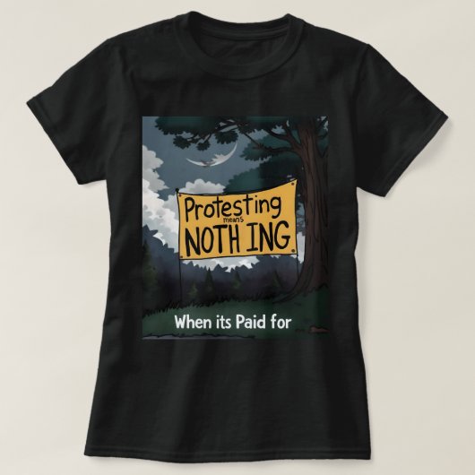 T-shirt Means Nothing (noth ing!) No. 6  (Design devant)