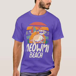 T-shirt Meaowmi garçon de plage