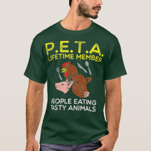 T-shirt Meateater Barbeque Gens Manger Savoureux Animal Pe