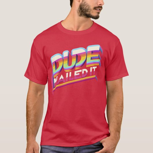T-shirt Mec c'est réussi fille (Devant)