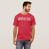 T-shirt Mec de jeu vidéo drôle un peu suspect (Devant entier)