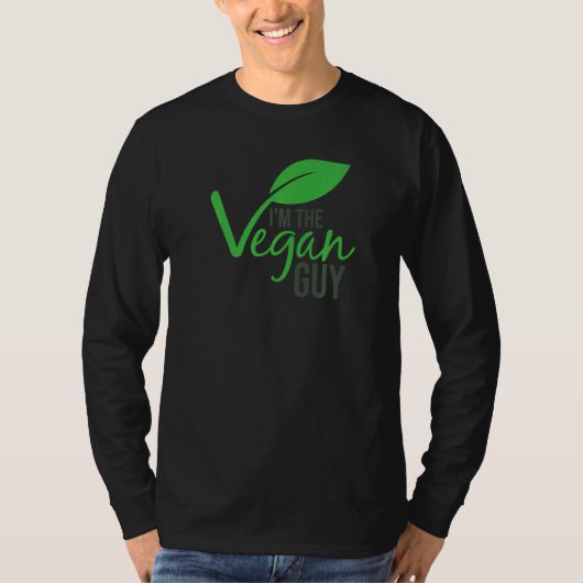 T-shirt Mec Végétalien Premium (Devant)