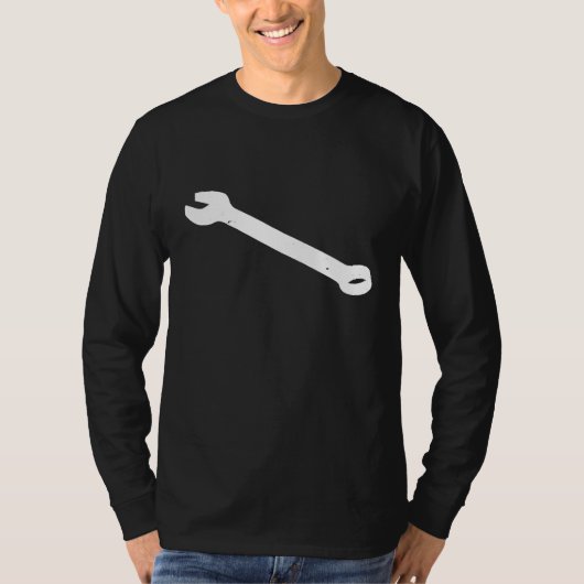 T-shirt Mécanicien à clef (Devant)