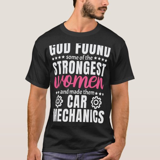 T-shirt Mécanicien automobile (Devant)