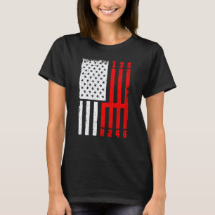 T-shirt Mécanicien automobile graphique rétro technicien d