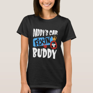 T-shirt Mécanicien copain de papa pour enfants Papa et fil