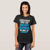 T-shirt Mécanicien d'aéronef pour technicien d'aéronef (Devant entier)