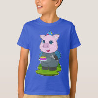 Mécanicien d'anniversaire de porc