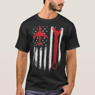 T-shirt Mécanicien d'avion Outils Technicien d'aviation Av