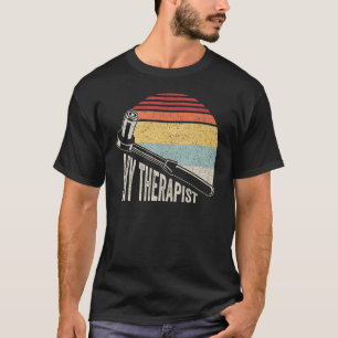 T-shirt Mécanicien de course automobile Funny Car Mon thér