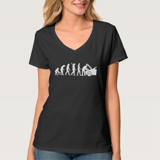 T-shirt Mécanicien de l'évolution Technicien automobile 1 (Devant)