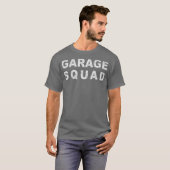 T-shirt Mécanicien de voiture de l'équipe de garage (Devant entier)